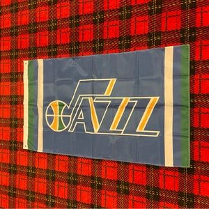 Brand new Utah Jazz banner flag